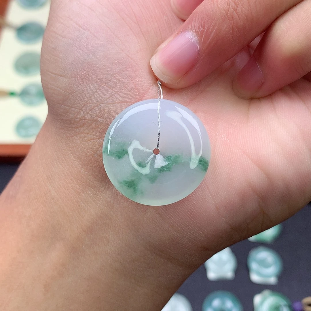 颈饰未镶嵌翡翠23 尺寸25.2-4.8