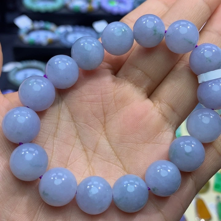 翡翠手链未镶嵌翡翠12+