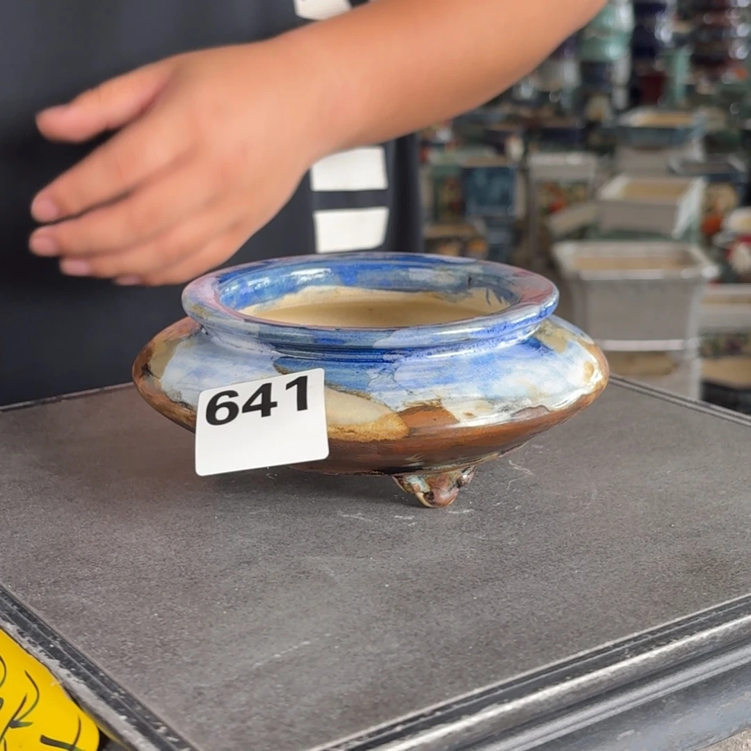 。一风堂石湾花盆 641号 内10*4