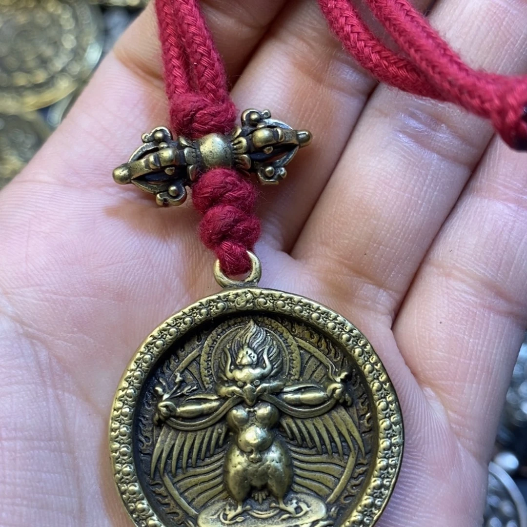 藏式大鹏鸟搭配挂件