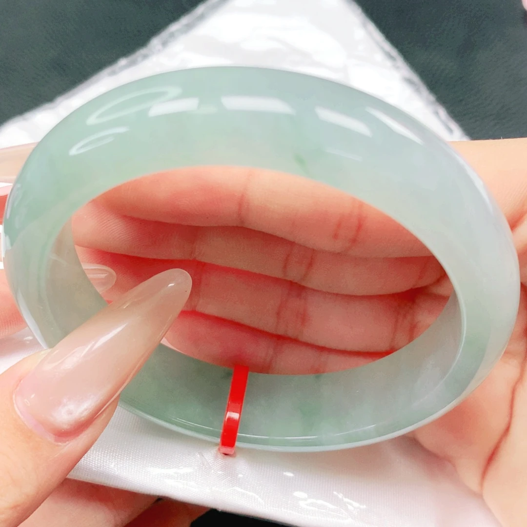 翡翠未镶嵌手镯57