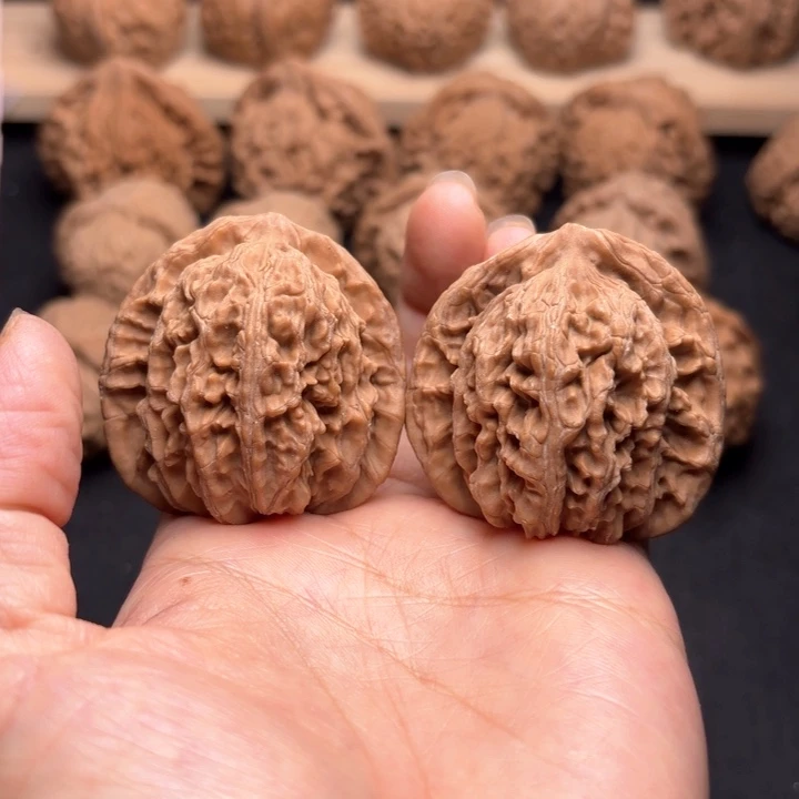 把件文玩核桃43四座楼