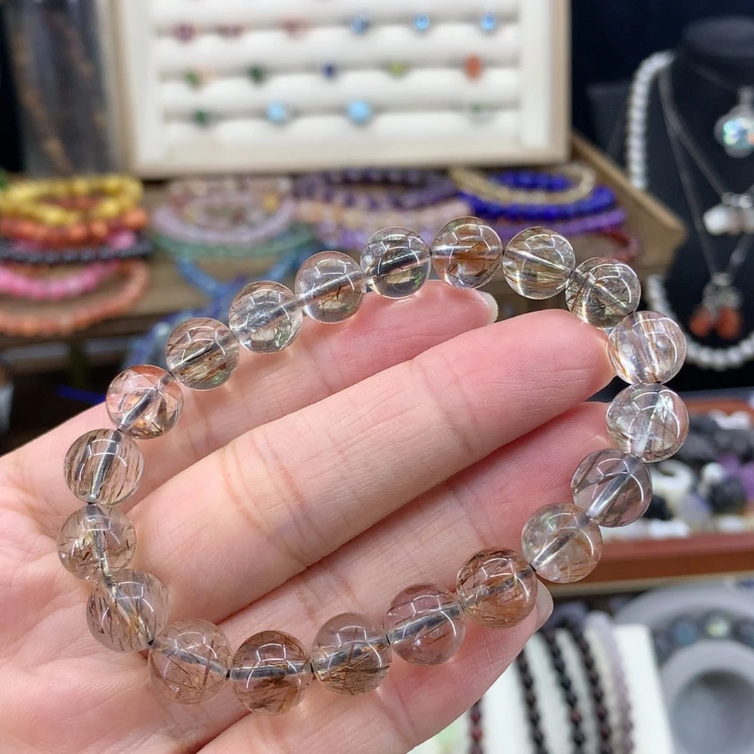 【闪购商品】未镶嵌手串发晶手串