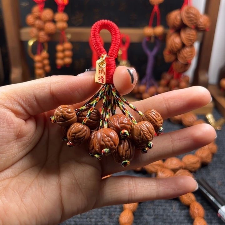 桃核吊坠桃枭挂件L3