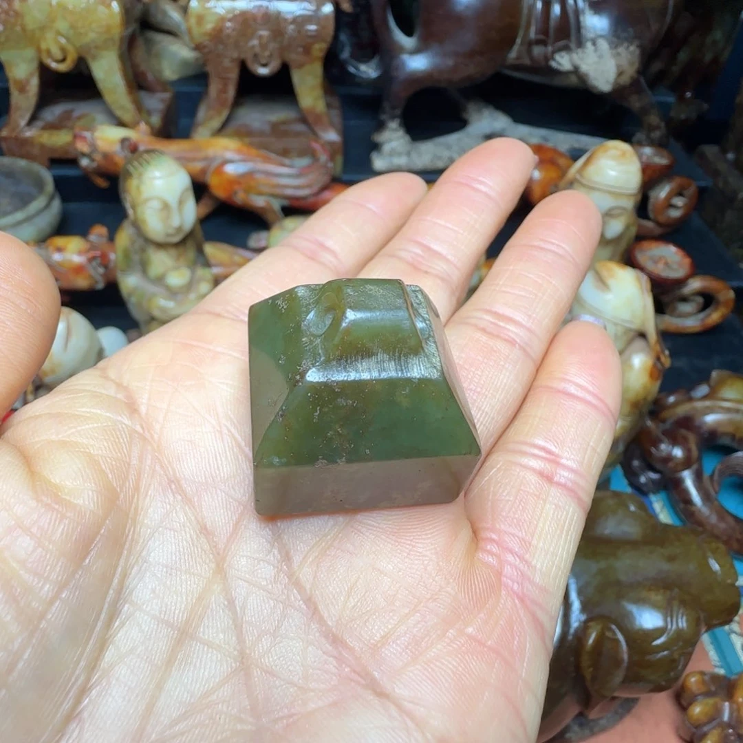 和田玉印章未镶嵌