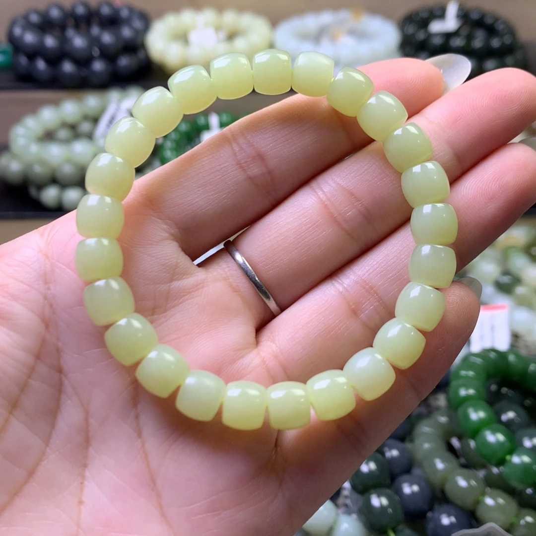 未镶嵌和田玉手链