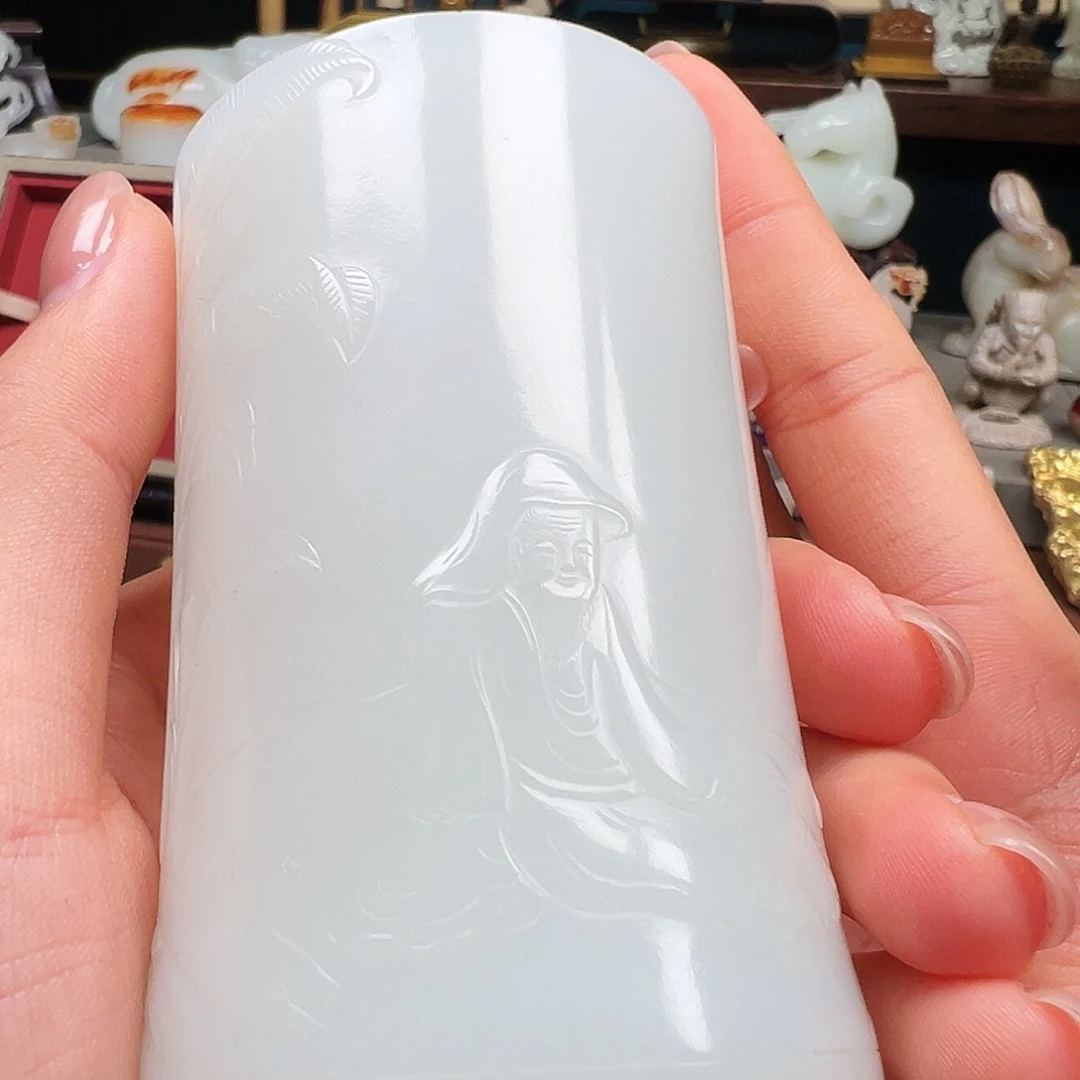 颈饰未镶嵌和田玉顺**意