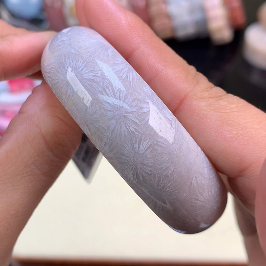 【闪购商品】颈饰未镶嵌硅化珊瑚（珊瑚玉）49号紫永生52圈