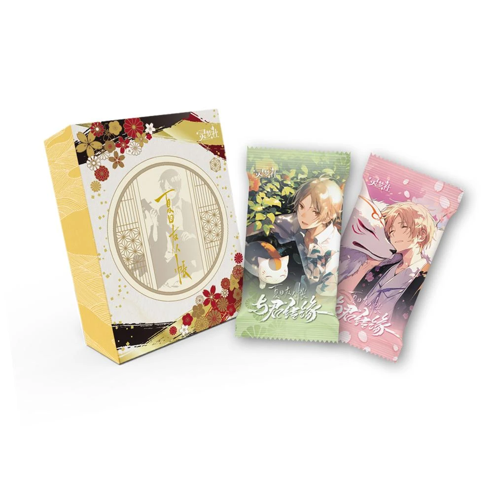 麋【宠粉】国卡二创 灵梦社 夏目友人帐第一弹 收藏卡牌潮玩盲盒