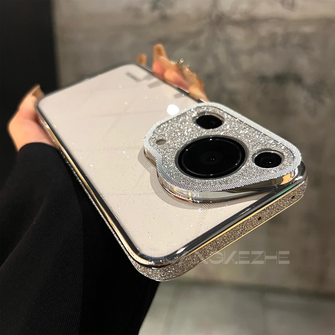 创壳者适用华为Pura70/80Ultra轻奢闪钻P70Pro+P80细闪优质手机壳