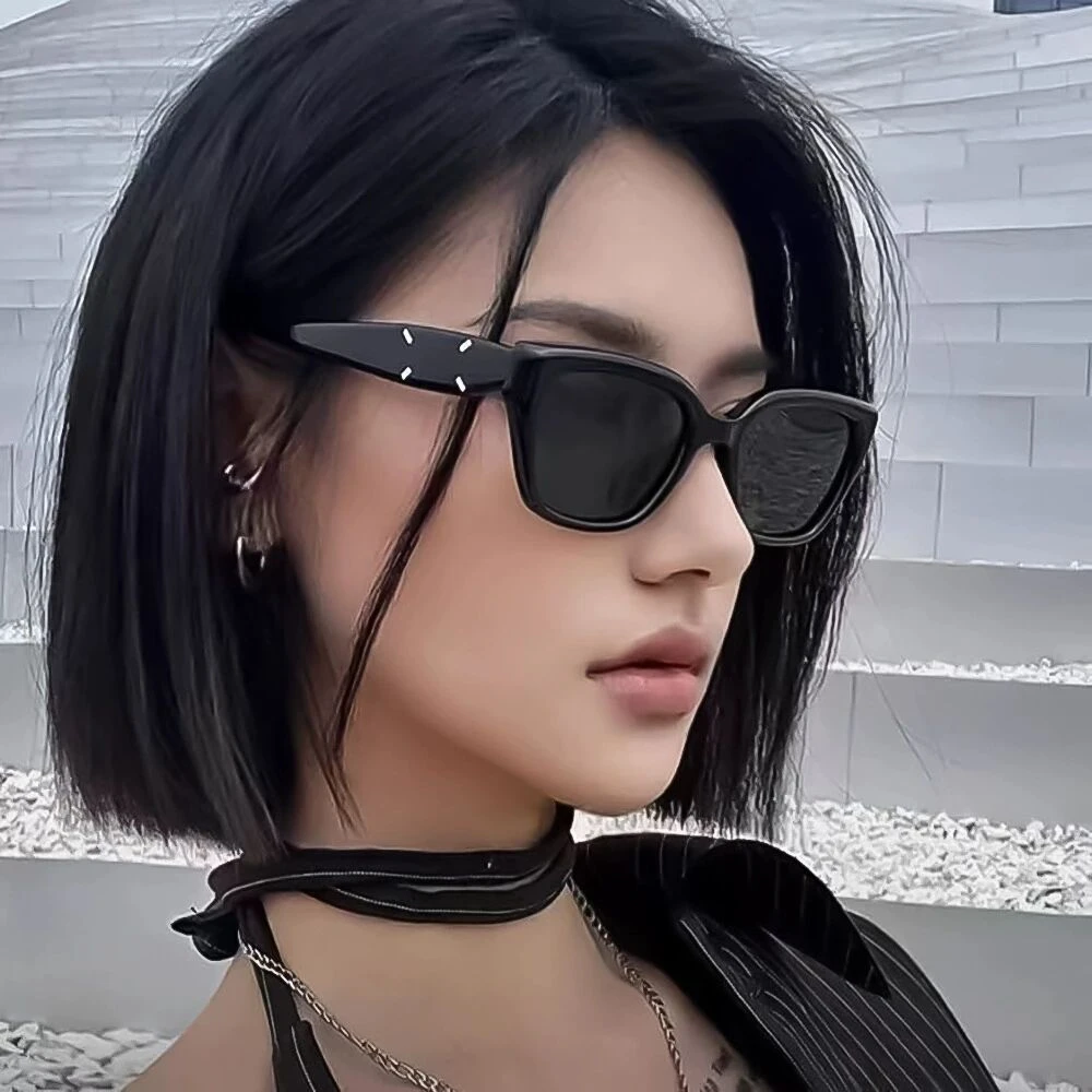 2025夏新款复古高级感墨镜男款防晒防紫外线近视太阳眼镜女99