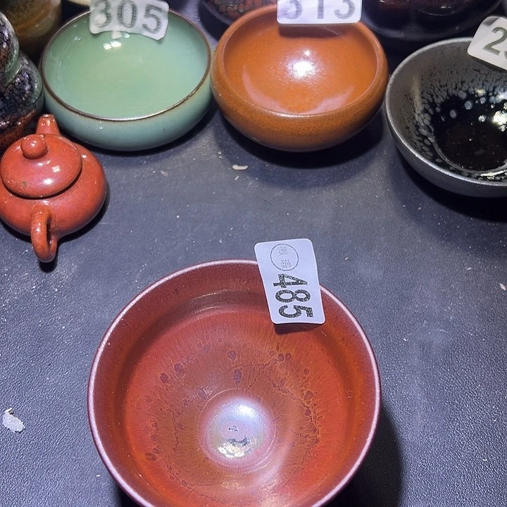 茶盏建盏瑕疵建盏