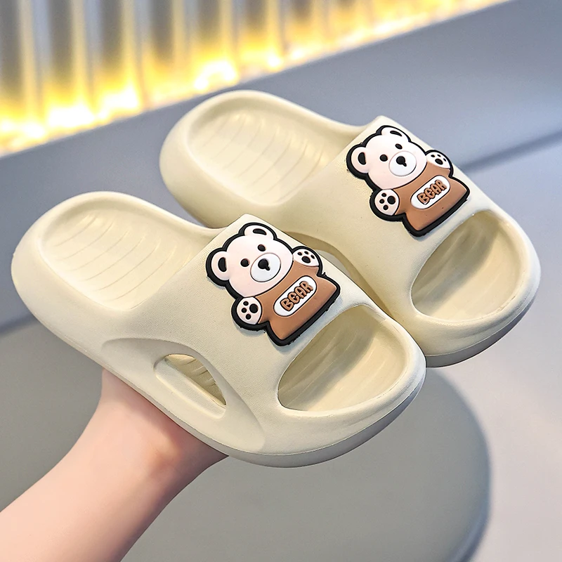 EVA儿童凉拖鞋男童夏季卡通可爱室内浴室洗澡防滑软底凉拖女童