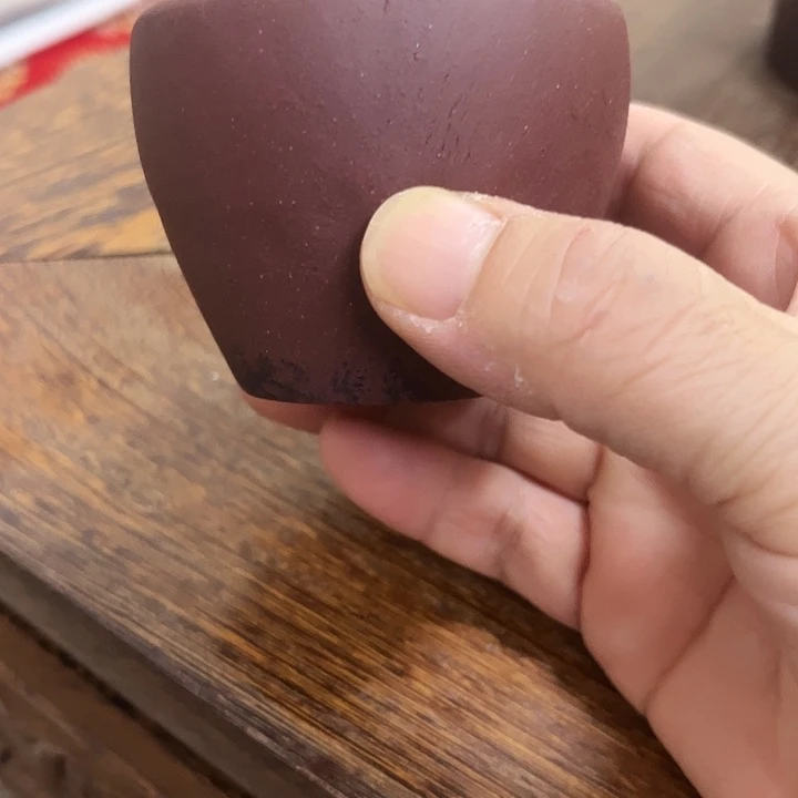 茶壶紫砂淡*老紫呢杯子