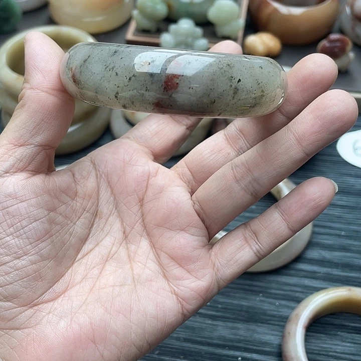 石英岩玉合金手镯