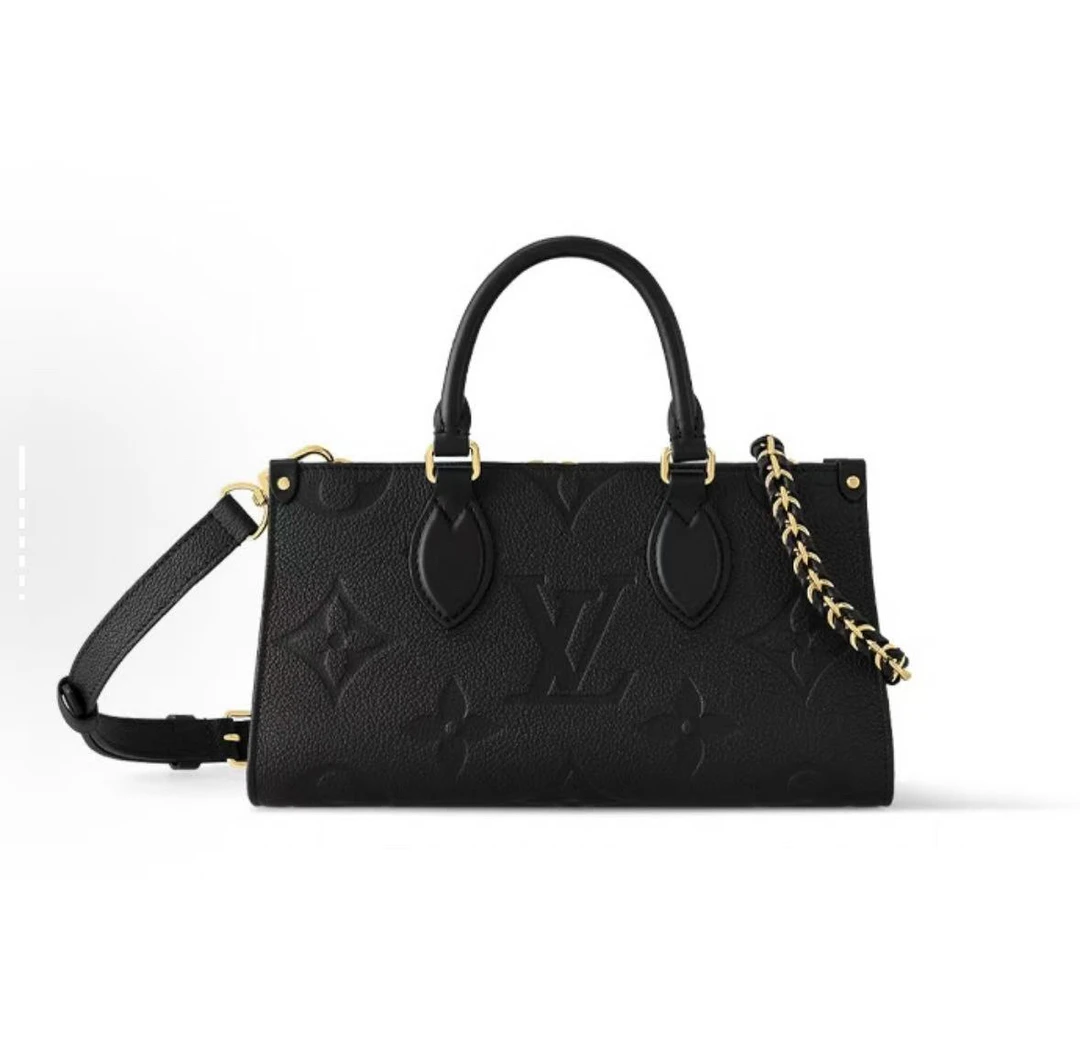 未使用 LouisVuitton/路易威登 otg横版 黑色 斜挎包