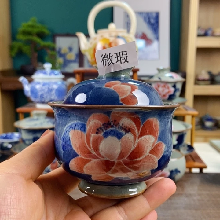 瓷片手工制作工艺精湛等特点为