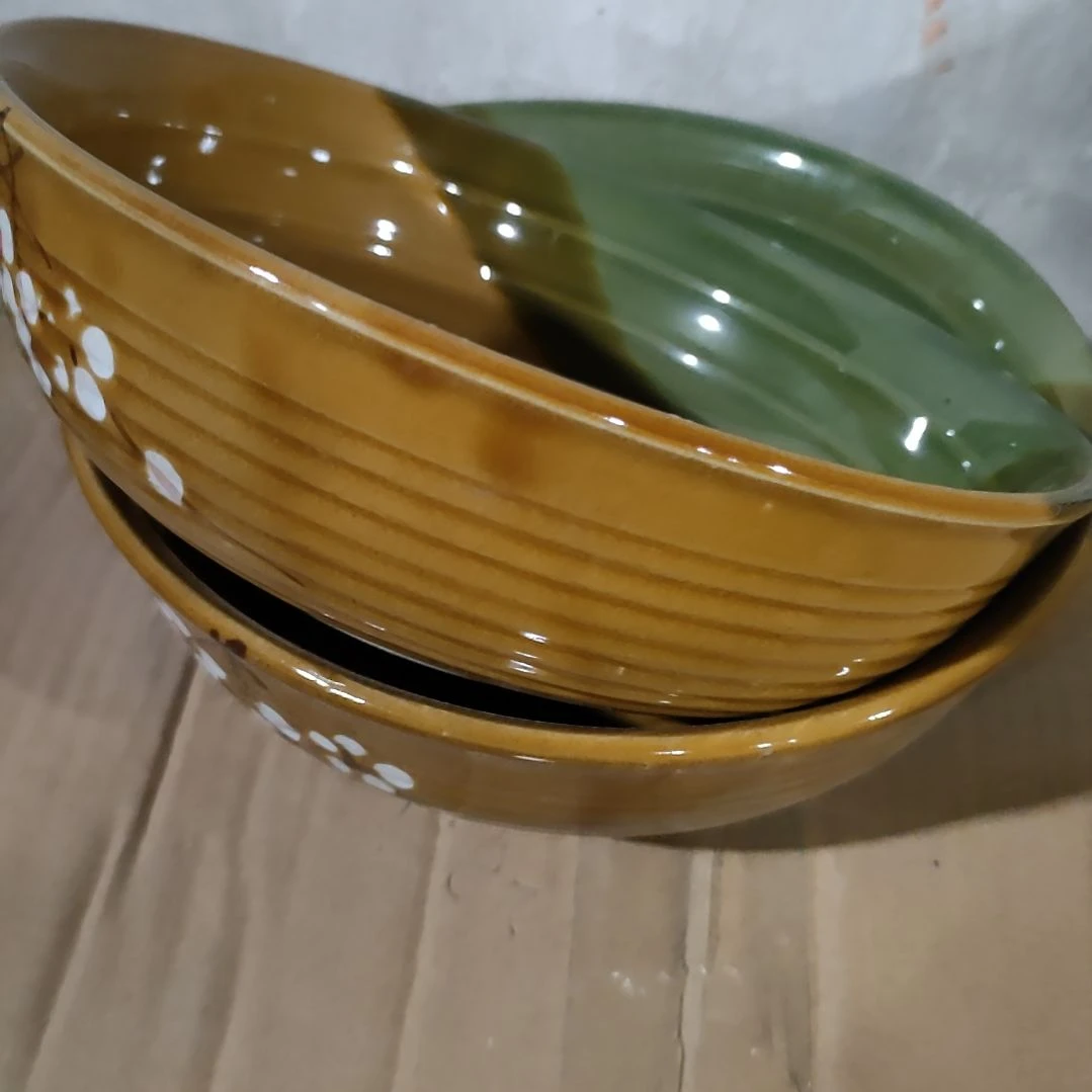 摆件Z*青陶瓷盘子碗啥都有