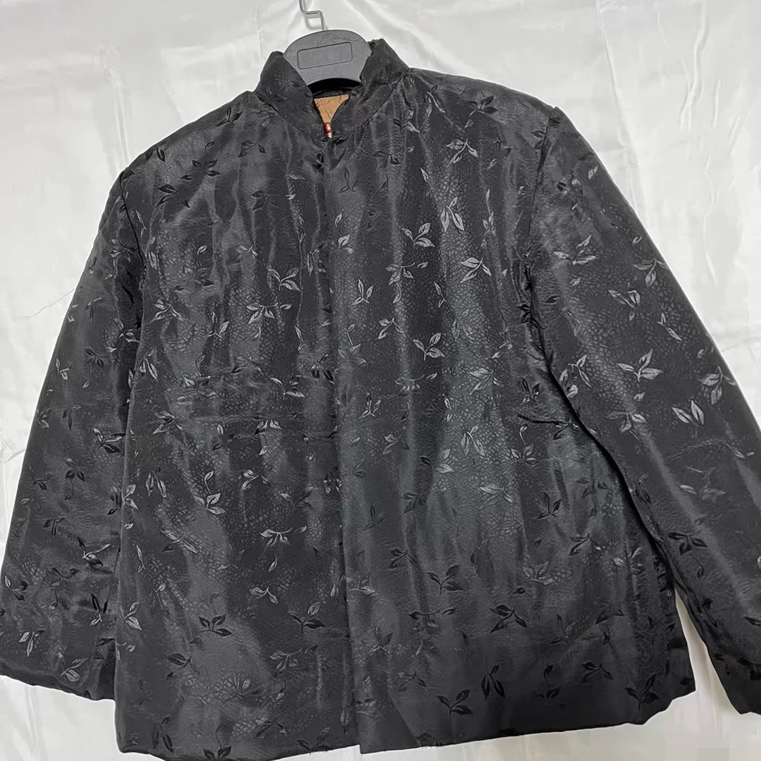 男款3XL码手工棉花袄立领