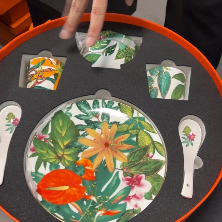 玻璃欧美陶瓷餐具摆件97