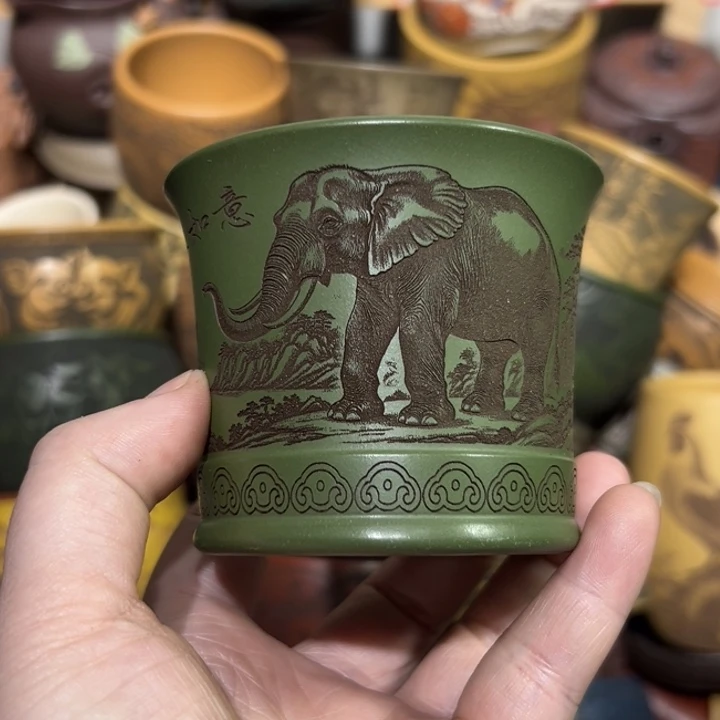 茶杯紫砂宜兴紫砂主人杯