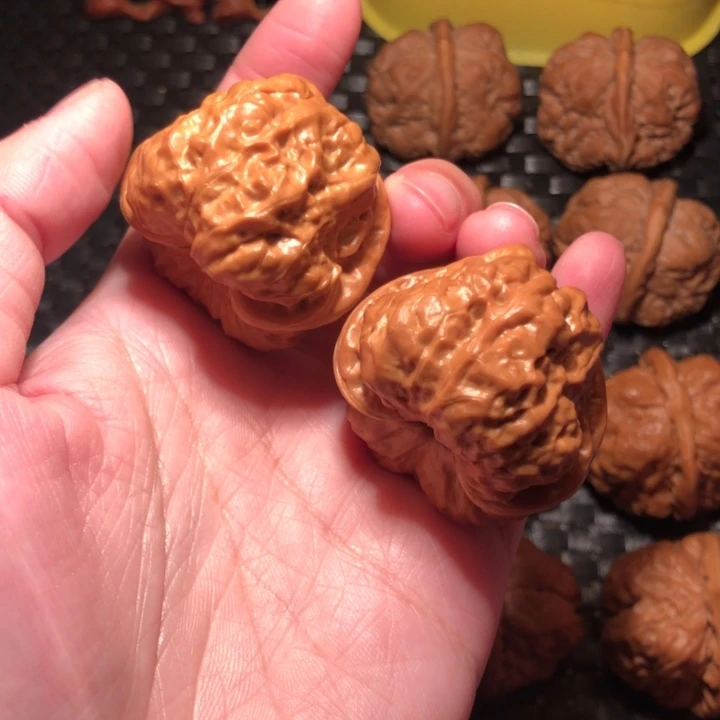 M***N文玩核桃把件蛤蟆40