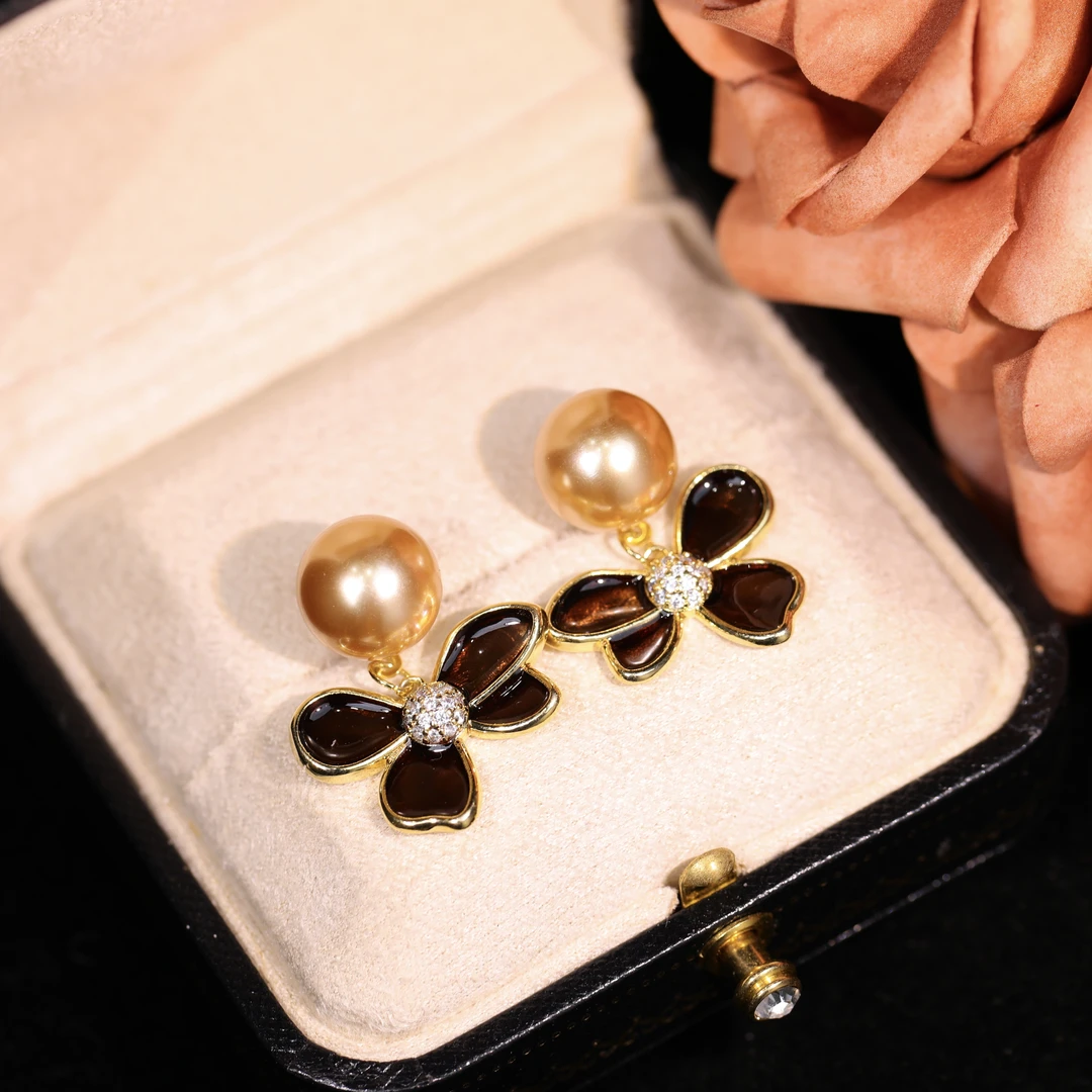 铜合金耳饰 【伴生】轻奢时尚气质百搭高级小众设计感耳饰RH1036