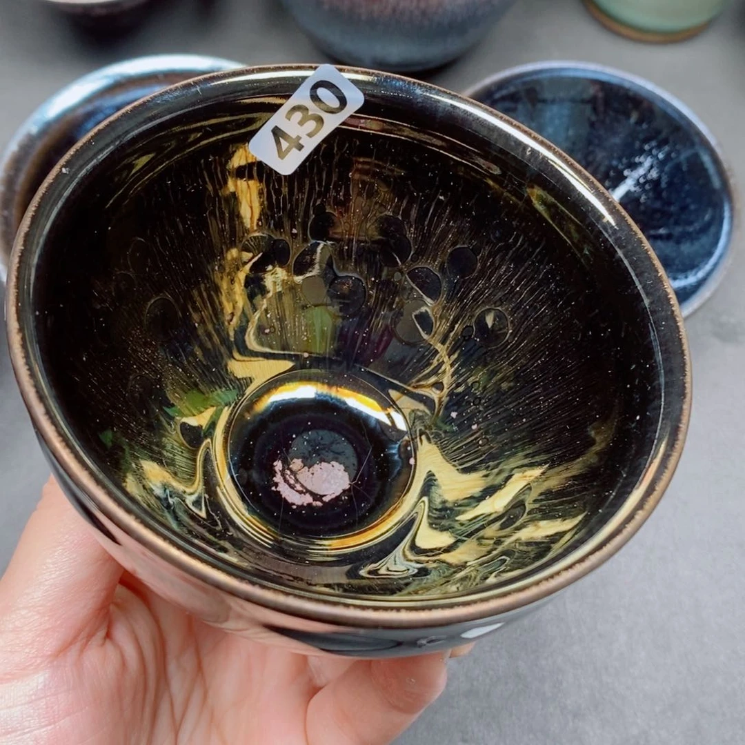 茶盏哈****夏建窑建盏主人杯430