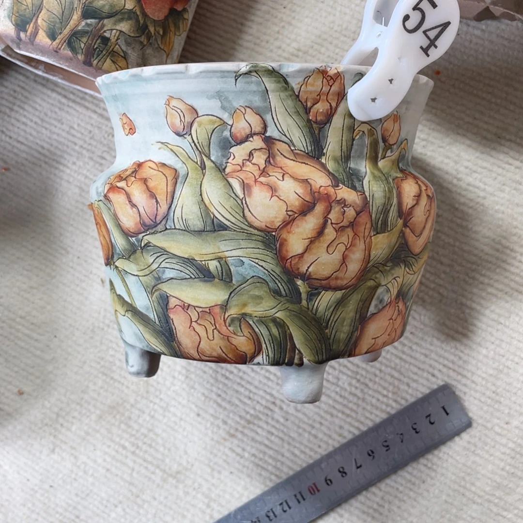 紫砂花盆l****2陶瓷多肉花盆瑕疵