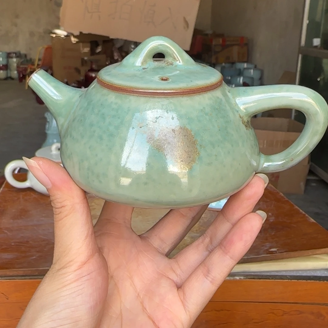 陶摆件郑家钧窑摆件微瑕
