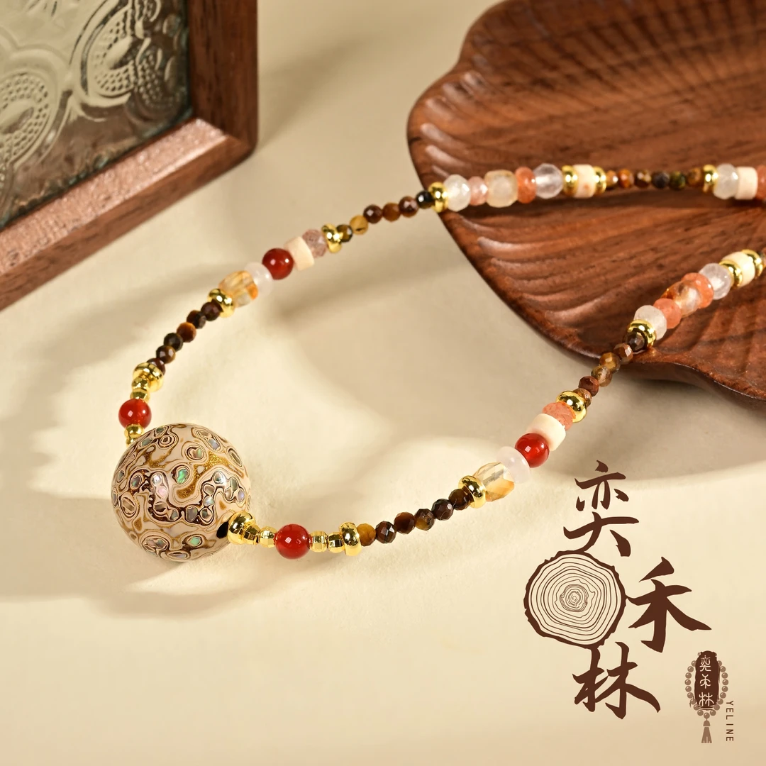 奕禾林 大漆+螺钿