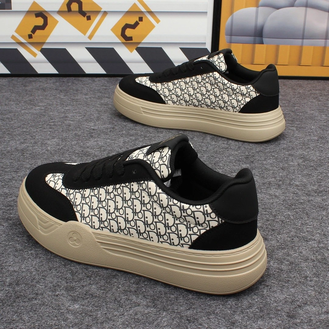 【香港DcSU&Shoes官方正品】港风覆古印花板鞋男潮鞋2025秋季新款