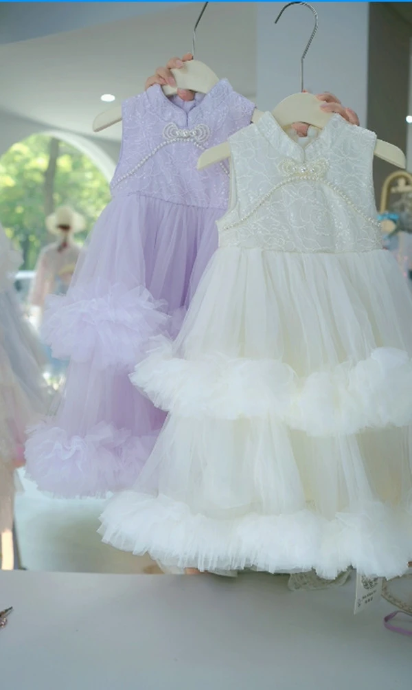 白月光 女童春夏季连衣裙公主裙【甲辰实体童装如皋店】