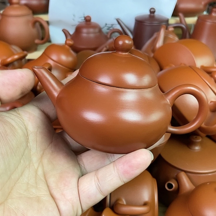 【闪购商品】茶壶朱泥125cc000000000000000
