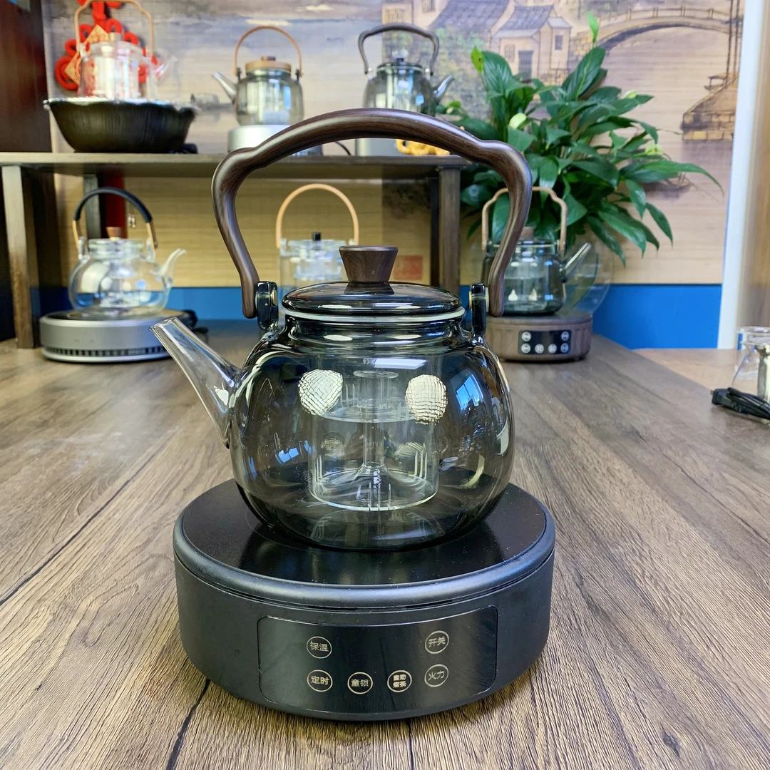 横硕1500W大功率电陶炉带风扇煮茶器蒸煮四代壶家用茶具