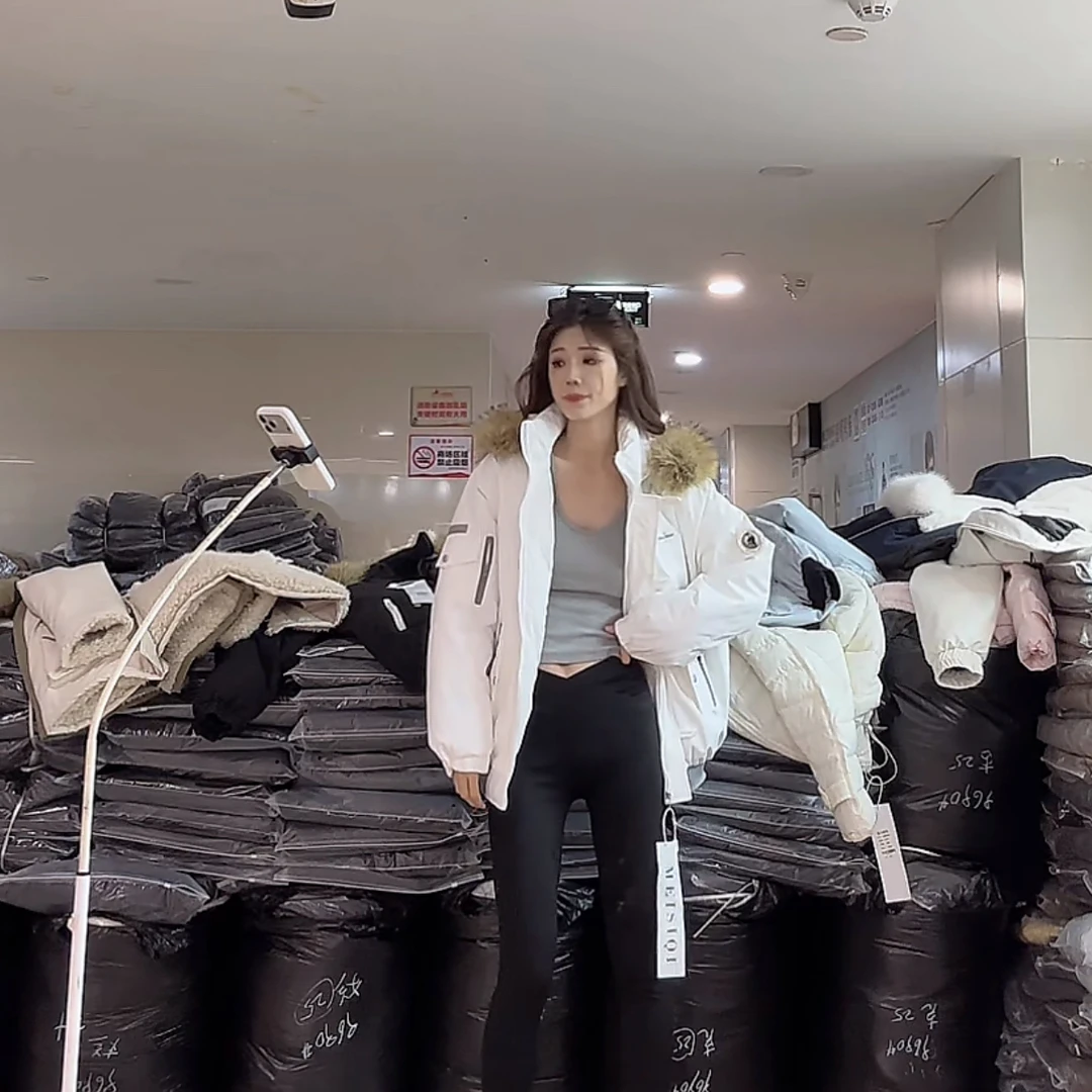 【柒汐】推荐冬季韩版百搭棉服外套9699