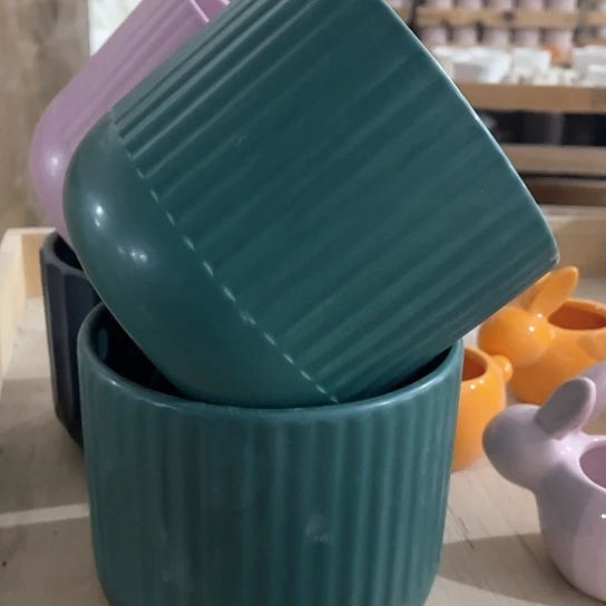 陶瓷外贸尾货多肉绿植陶瓷花盆