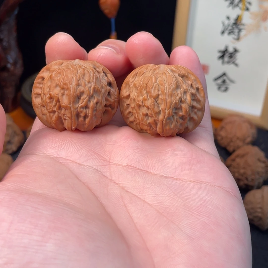 文玩核桃把件38正磨