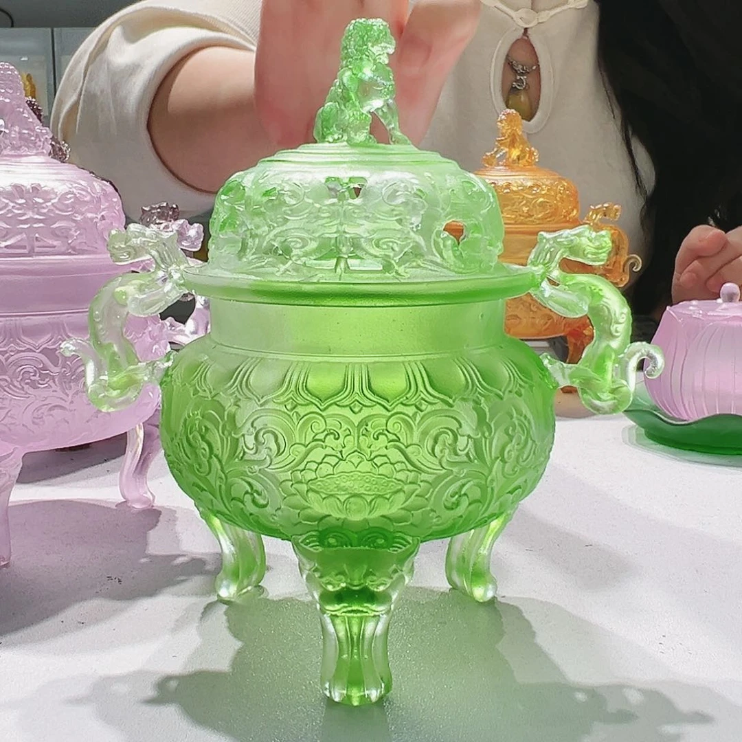 【闪购商品】手工艺品琉璃帝王香炉