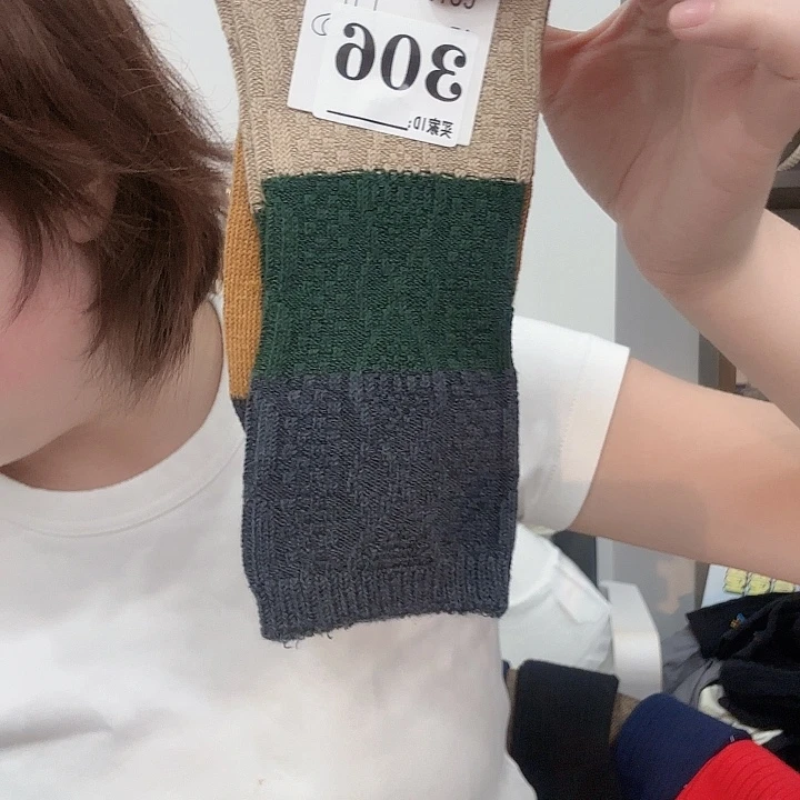 三醋酯纤维优袜子男袜306