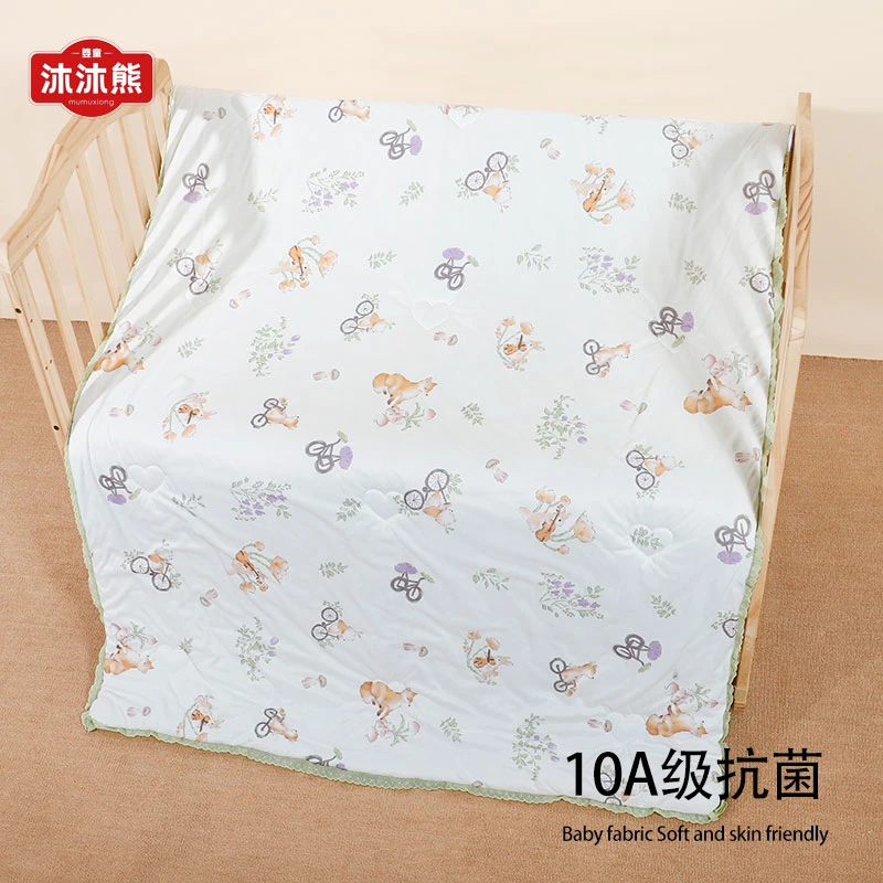 儿童夏凉被夏被空调被四季被单人午睡小被子小孩四季被子可机洗
