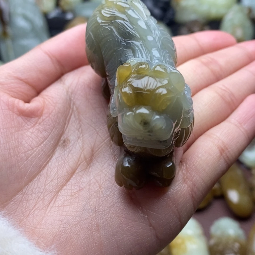 吊坠(不含链)未镶嵌和田玉（糖玉）
