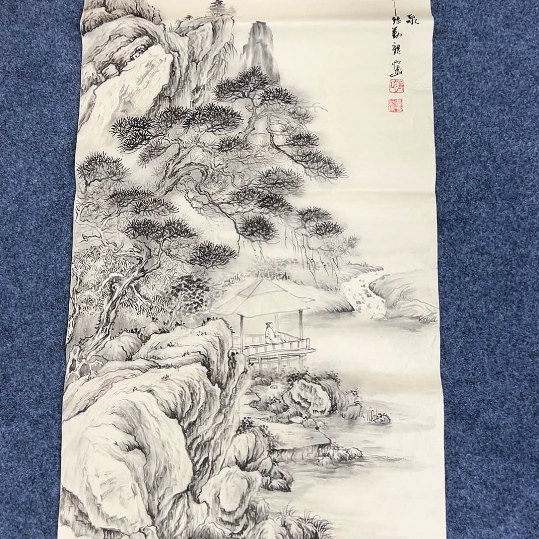 国画国画作品手绘