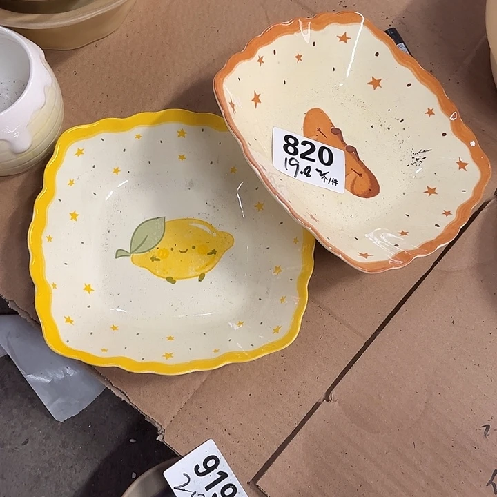 瓷微瑕外贸餐具820