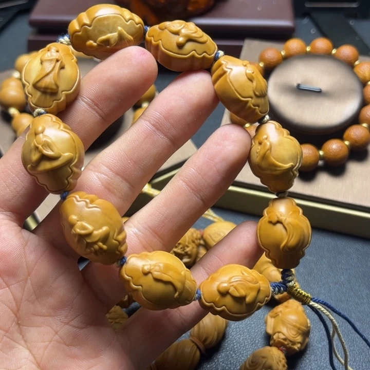 橄榄核手串/手链橄榄核雕无相佛