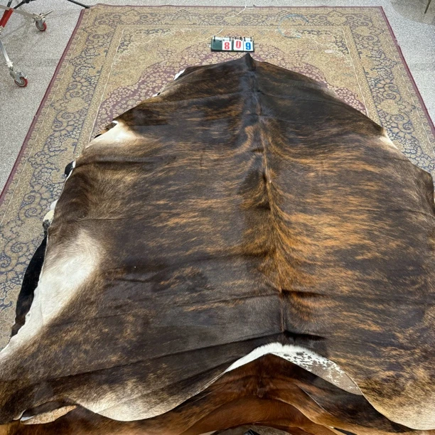 【本尼家】K809 285*240cm专拍牛皮地毯家用轻奢