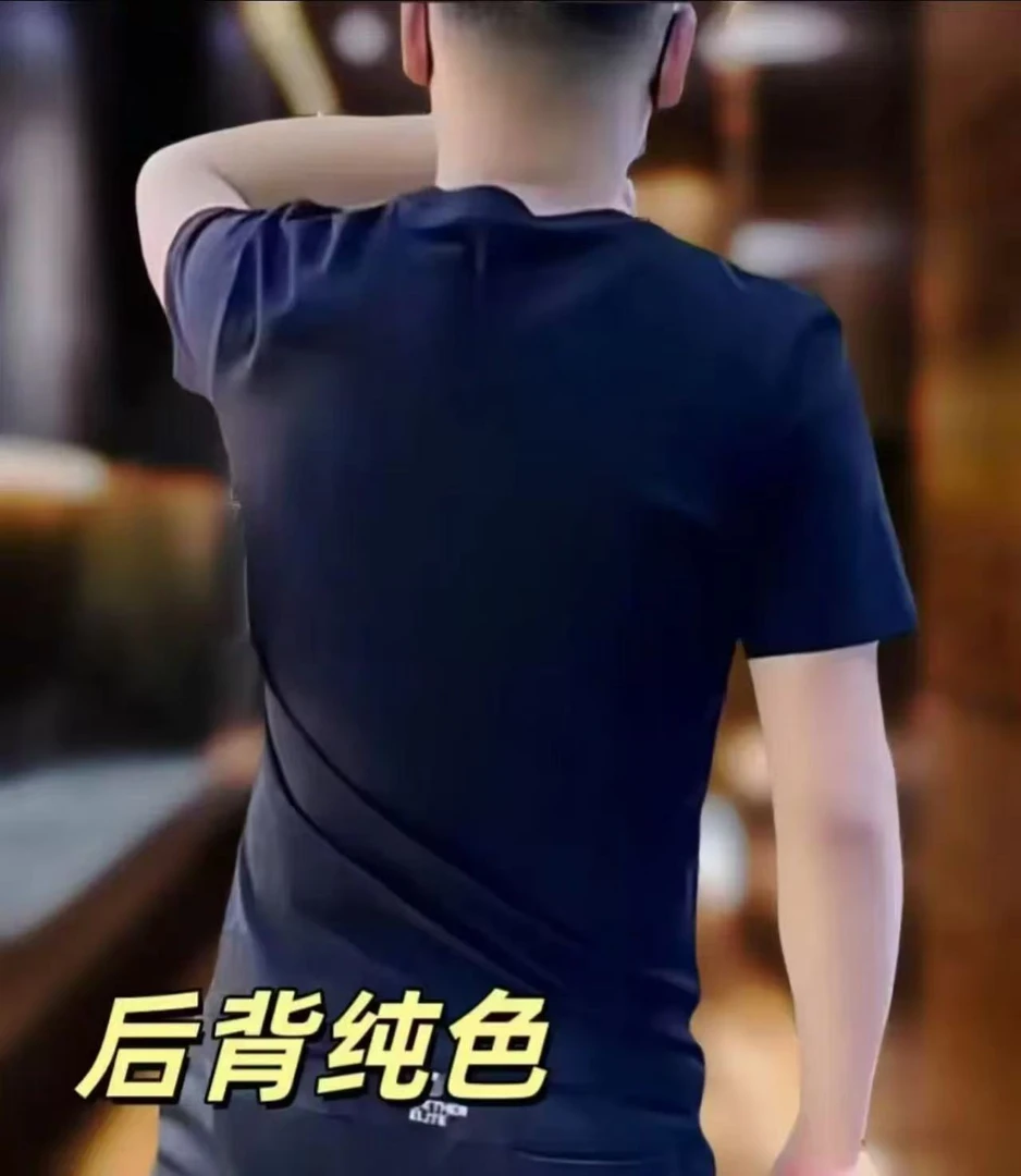 新款纯棉男士短袖t恤男装潮牌半袖夏季上衣服