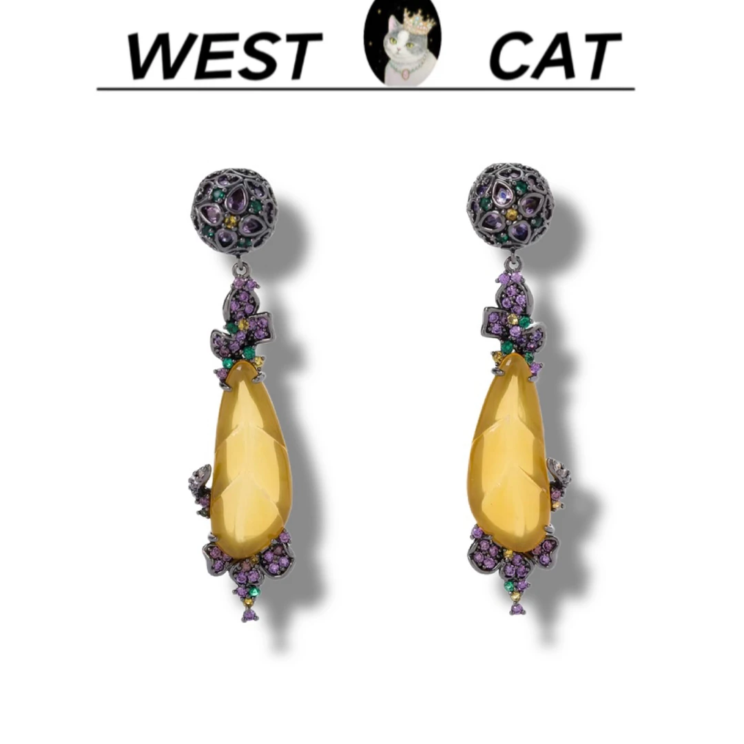 外货高品高奢耳钉V-0415