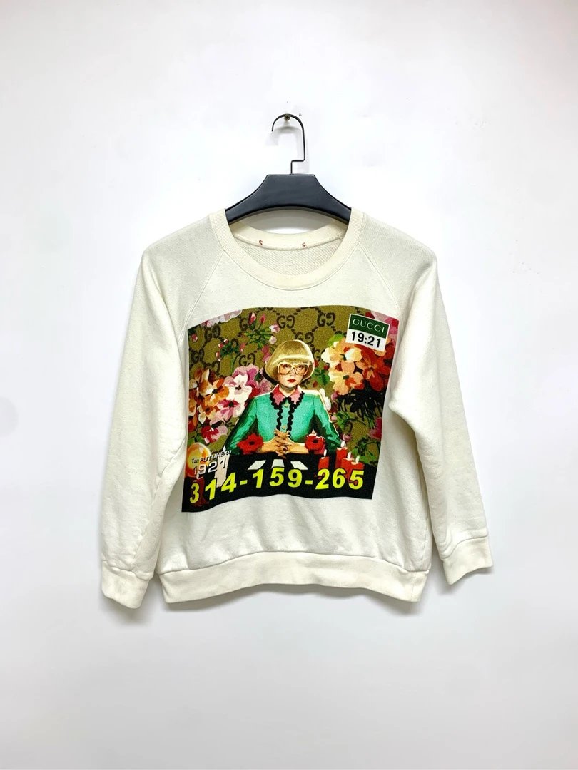 99新  【Gucci】古驰经典限量油画卫衣/S码 /Y11669762