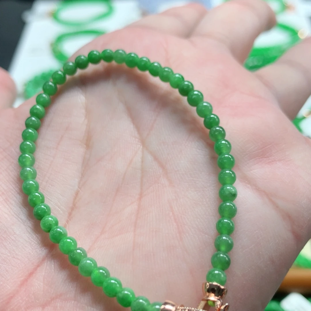 翡翠未镶嵌手链翡翠